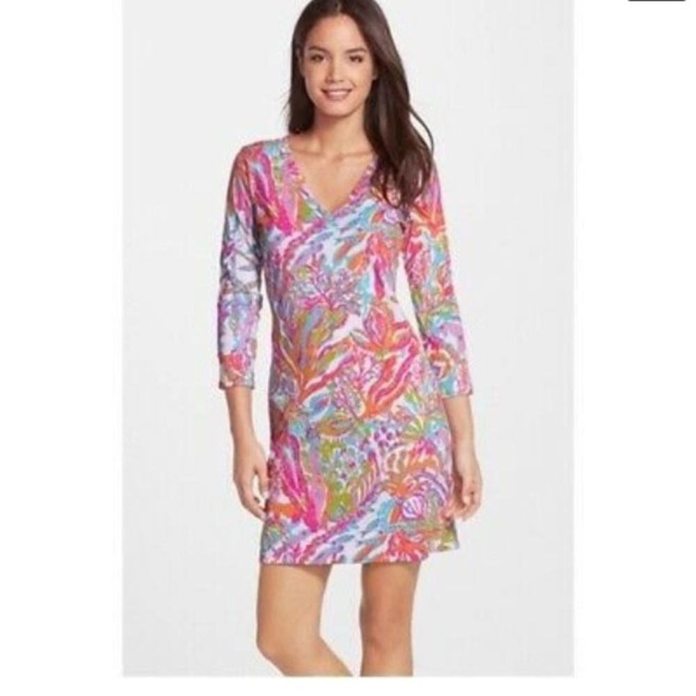 NWOT Lilly Pulitzer Pima Cotton Longsleeve Dress